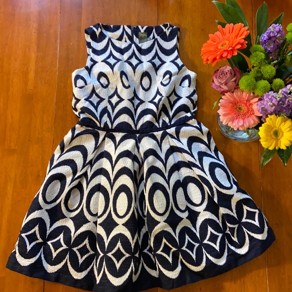 Taylor Scoop Neck Pleated Dress